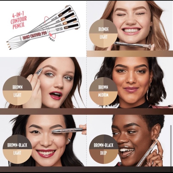 2 (Two) Benefit 4-in-1 Brow Contour Pro - Picture 7 of 7